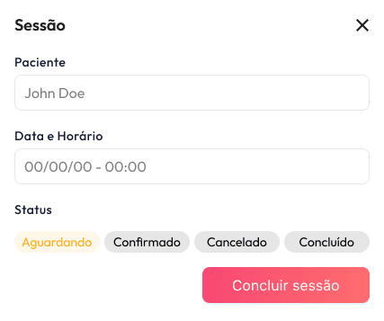 Seleção de Horários