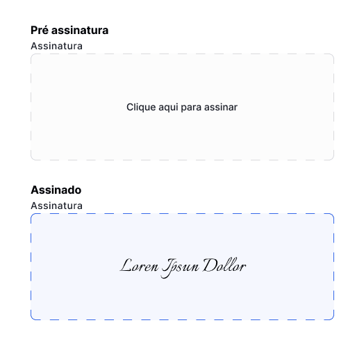 Processo de Assinatura