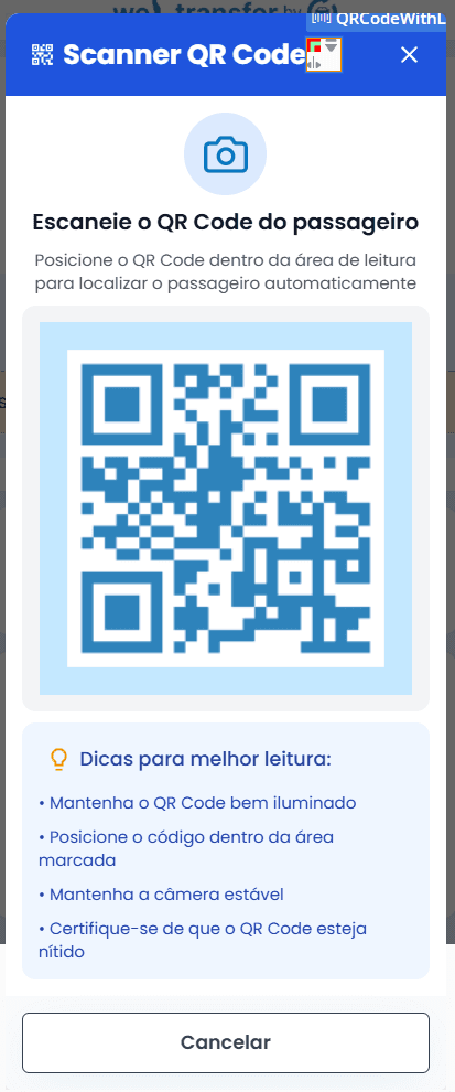 Scanner de QR Code